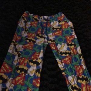 Super hero pajama pants